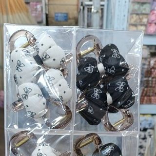 Kẹp gấp đỉnh đuôi tóc sau hộp 12 cái nhiều kiểu như hình