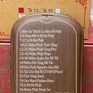Máy niệm Phật mini có màn hình hiển thị 4 số có 64 bài pháp hay
