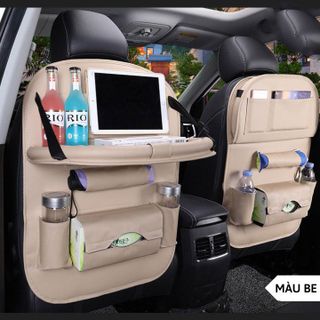 Túi da đựng đồ treo ghế dành cho xe hơi - Loại cao cấp