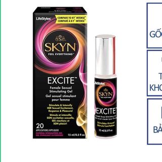 ￼Gel bôi trơn tăng khoái cảm cho nữ Lifestyle Excite 15ml giá sỉ