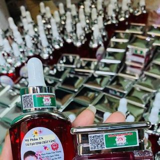 Combo tái tạo tinh chất vàng hồng sâm, kem face phục hồi dịu da Skincare