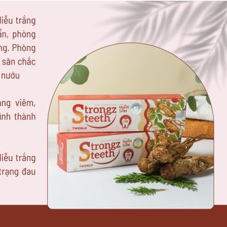 Kem đánh răng Strong Teeth Tworld Việt Nam 130gram