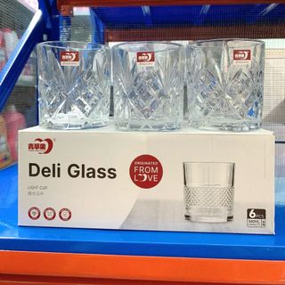 BỘ LY 6 CÁI DELI GLASS 340ML giá sỉ