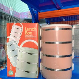 HỘP ĐỰNG CƠM 4 TẦNG Lunch Box 2 lít giá sỉ