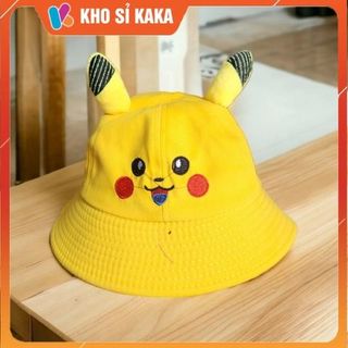MŨ VÀNH PIKACHU KAKI 2-5 TUỔI