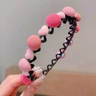 CÀI TÓC GỢN SÓNG ĐINH HỌA TIẾT ĐƠN SẮC NGÔI SAO TRÁI TIM SẲN 7 MẪU