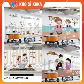 DECAL DÁN BẾP 60*90CM- LAU CHÙI ĐƯỢC