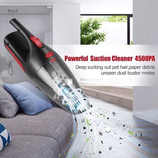 Hút Bụi Cầm Tay Mini Không Dây - Mầu Đỏ