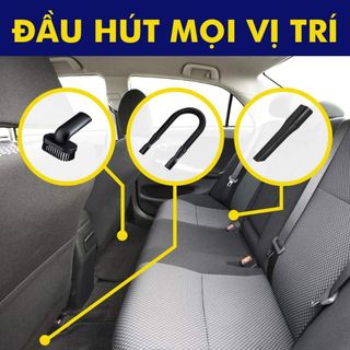 Hút Bụi Cầm Tay Mini Không Dây - Mầu Đỏ
