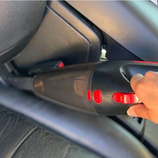 Hút Bụi Cầm Tay Mini Không Dây - Mầu Đỏ