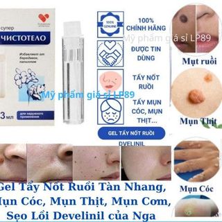 Gel tẩy nốt ruồi mụn cơm mụn cóc nga