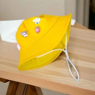 MŨ VÀNH VÀNG BUCKET GẤU DÂU 1-4 TUỔI- KAKI