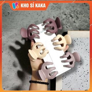 SET 6 KẸP CÀNG CUA 6 RĂNG BẦU TRÒN- HÀNG KHÔNG GÃY MÀU CAFE giá sỉ