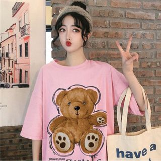Áo thun nam cổ tròn cotton, unisex họa tiết in cao cấp