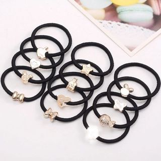 100 DÂY BUỘC TÓC NỐI ICON VÀNG