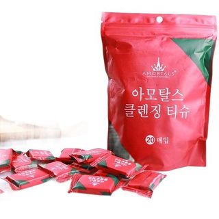 TÚI 20 KHĂN GIẤY NÉN DU LỊCH HÀN QUỐC