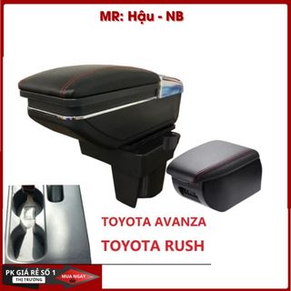 Hộp tỳ tay ô tô xe Toyota Rush và Avanza - Cao Cấp