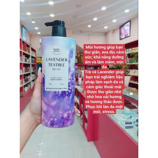 Sữa tắm Happy Bath Lavender Teatree 760ml giá sỉ