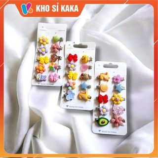 VĨ 10 KẸP SẮT NHÍ CHO BÉ K517 giá sỉ