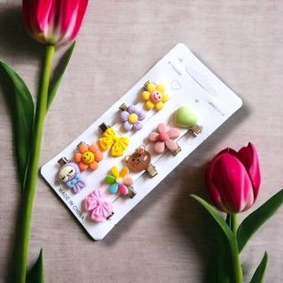 VĨ 10 KẸP SẮT NHÍ CHO BÉ K517