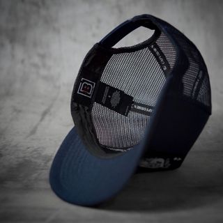 Mũ Át Bích Đen Lưới Cap Chất Cotton Hàn