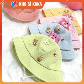 MŨ VÀNH GẤU LOTSO CHARM NÂU 2-5 TUỔI