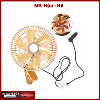 Quạt kẹp trên ô tô đường kính 28cm sử dụng điện 12V-24V giá sỉ