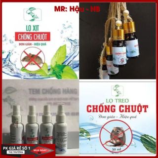 Lọ Tinh Dầu Treo Đuổi Chuột Hiệu Quả Dung Tích 10ml - Mộc Nhiên giá sỉ