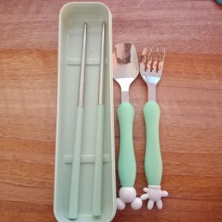 Bộ muỗng nĩa tập ăn cho bé
