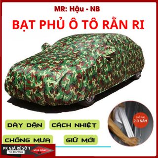 Bạt phủ ô tô Bạt rằn ri - Cao Cấp giá sỉ