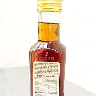 Dầu Mè Thơm Nguyên Chất 100% Nakydaco chai 250ml Thùng 12 chai