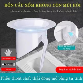 Phễu ngăn mùi hôi cho bồn cầu xổm lắp đặt dễ dàng model SB45 giá sỉ