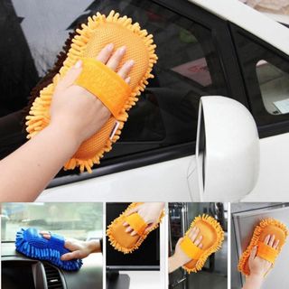 Miếng san hô rửa xe Microfiber mềm mịn