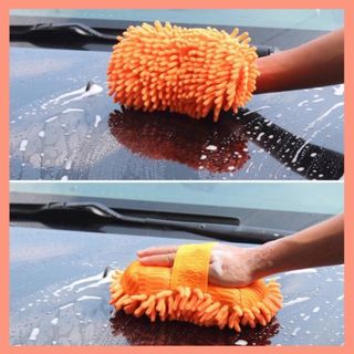 Miếng san hô rửa xe Microfiber mềm mịn