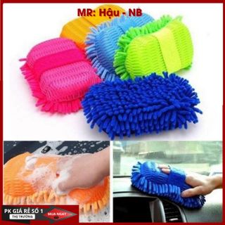 Miếng san hô rửa xe Microfiber mềm mịn giá sỉ