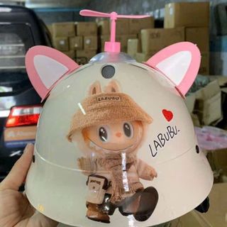 NÓN BẢO HIỂM LABUBU HOTTREN CHO BÉ