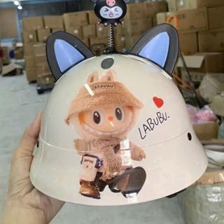 NÓN BẢO HIỂM LABUBU HOTTREN CHO BÉ