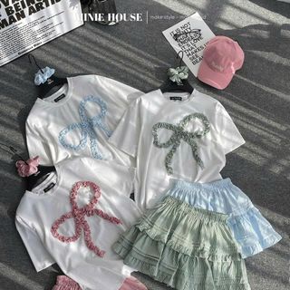Set xinh gồm chân váy và áo thun - Như Ý Boutique