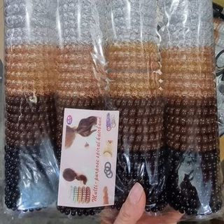 ỐNG 25 BUỘC TÓC LÒ XO 2 DA XỊN