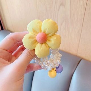 BUỘC TÓC HẠT ĐÍNH HOA