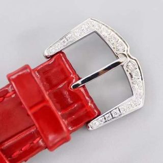ĐỒNG HỒ SIÊU CẤP NỮ GRA.FF DIAMOND DÂY DA ĐỎ