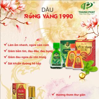 Dầu Sâm Rồng Vàng 1990 - Y Tế Thành Phát