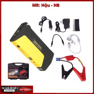 Bộ kích điện đề nổ bình ắc quy 12V cứu hộ ô tô xe máy công suất lớn kiêm sạc dự phòng High Power TM15 giá sỉ