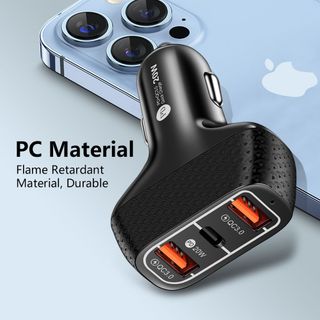 Tẩu Sạc Nhanh QC 3.0 giành cho ô tô nhỏ gọn tiện lợi