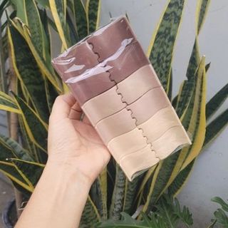 LỐ 12 KẸP CÀNG CUA 5 RĂNG MÀU CAFE
