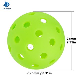 Bóng Pickleball 26 Lỗ 40 Lỗ Nhiều Màu Sắc, Bóng Chọn Sân Vận Động Ngoài Trời Bề Bỉ