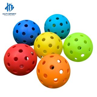 Bóng Pickleball 26 Lỗ 40 Lỗ Nhiều Màu Sắc, Bóng Chọn Sân Vận Động Ngoài Trời Bề Bỉ