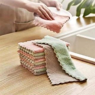 SET 10 KHĂN LAU TAY LAU BẾP TIỆN DỤNG-SIÊU THẤM HÚT HÀNG ĐẸP
