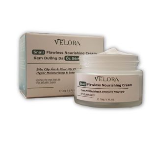 Kem Dưỡng Da Ốc Sên Velora Snail Flawless Nourishing Cream