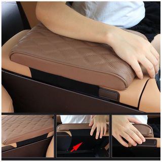 Đệm Tỳ Tay Xe Hơi Bằng Da Đệm Tựa Tay Khuỷu Tay Mềm Đệm Tỳ Tay Bên Ghế Thông Dụng Đệm Bảo Vệ Phụ Kiện Ô Tô